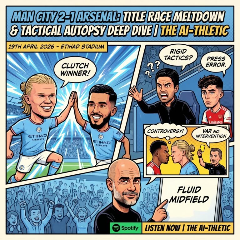 Manchester City 2-1 Arsenal: 2026 Title Race Meltdown and Tactical Autopsy Deep Dive