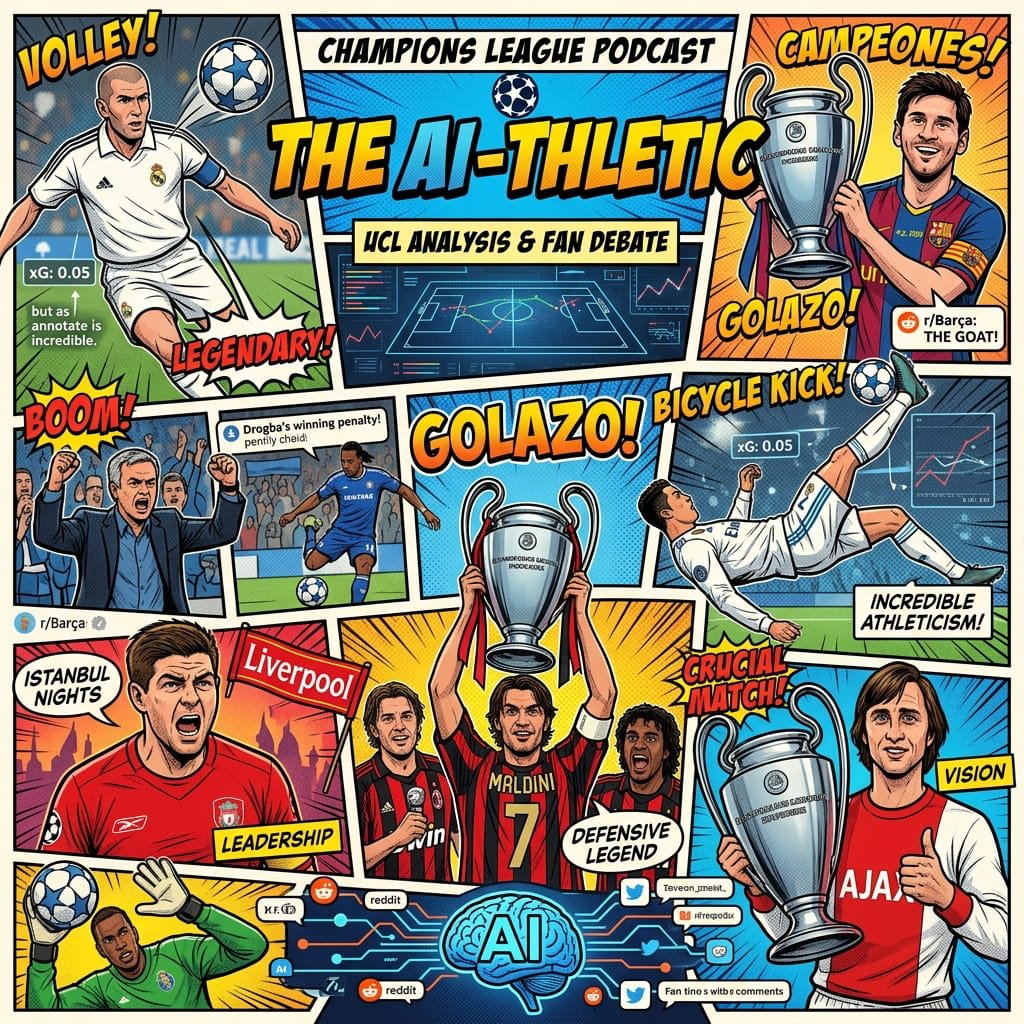 The AI-thletic Champions League podcast cover art