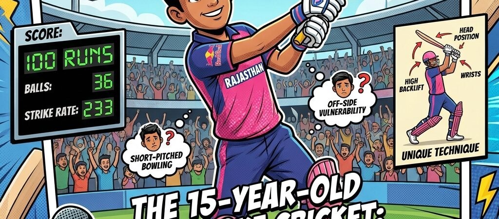 The 15-Year-Old Who Broke Cricket: Vaibhav Sooryavanshi’s Record-Shattering Reign