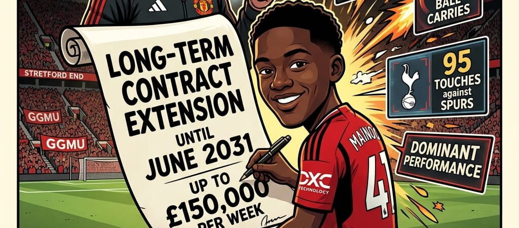 Kobbie Mainoo Signs New Manchester United Contract: 5 Reasons This 2031 Deal Defines The INEOS Era