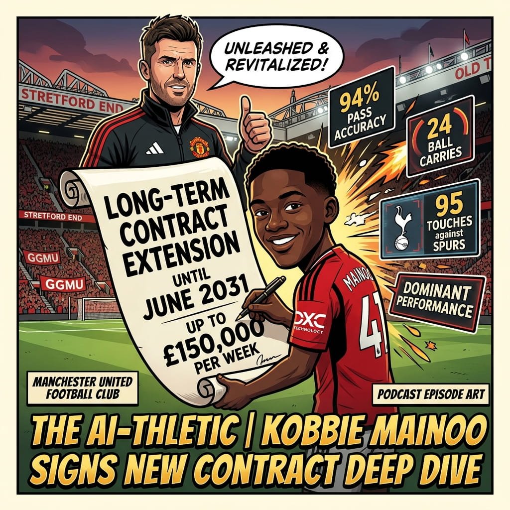 Kobbie Mainoo Signs New Manchester United Contract: 5 Reasons This 2031 Deal Defines The INEOS Era