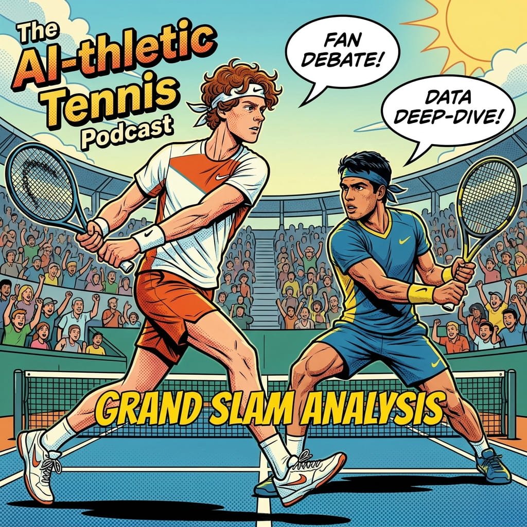 The AI-thletic Tennis podcast cover art