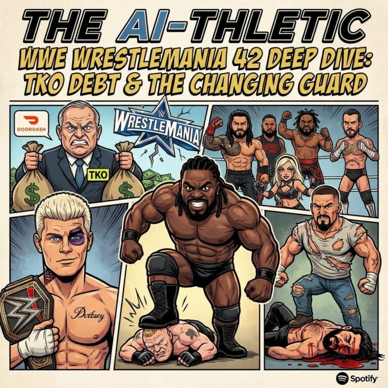 WWE WrestleMania 42 Deep Dive: TKO Debt, Roman Reigns’ Triumph and the Changing Guard | The AI-thletic
