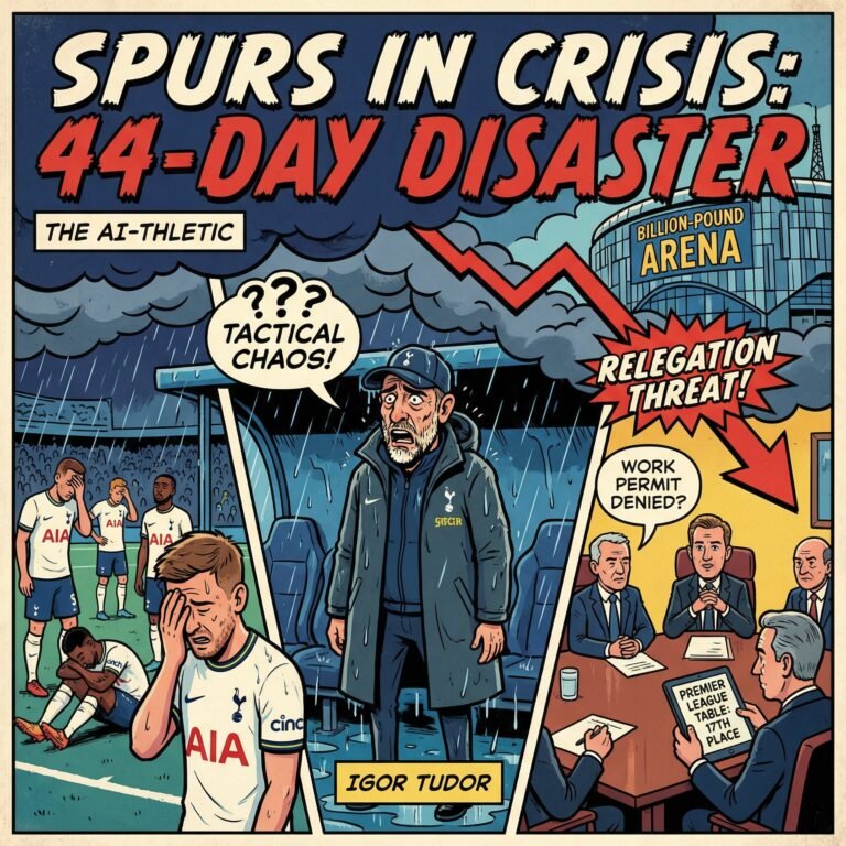 Tottenham Hotspur Crisis: 5 Reasons Igor Tudor Lasted Just 44 Days | The AI-thletic