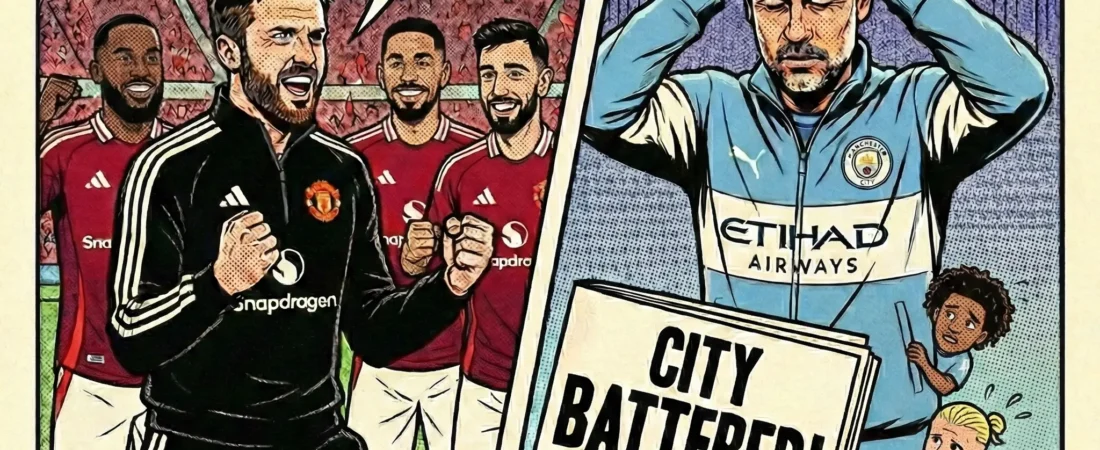 Man Utd 2-0 Man City: Carrick’s 4-2-3-1 Masterclass & Mbeumo Goal