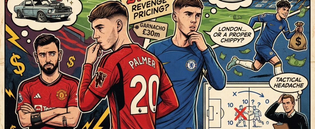 The “Homesick” Heist? Cole Palmer to United & The Garnacho Warning