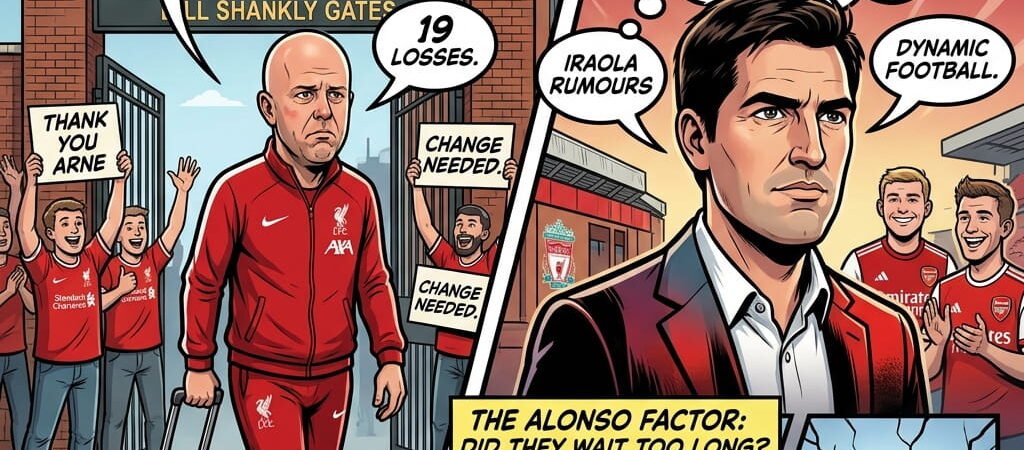 Liverpool Sack Arne Slot: Fan Backlash, Iraola Rumours, and the Anfield Fallout