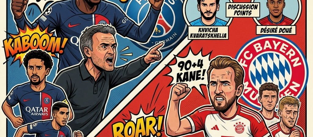 Bayern Munich vs PSG: 5 Tactical Takeaways & Arsenal Final Preview | The AI-thletic