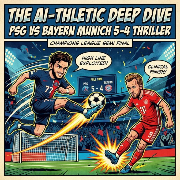 PSG 5-4 Bayern Munich: 5 Tactical Lessons From The Champions League Thriller | The AI-thletic