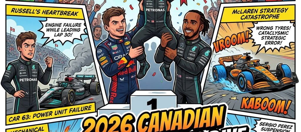 2026 Canadian Grand Prix: Antonelli Capitalises on Mercedes Chaos in Montreal