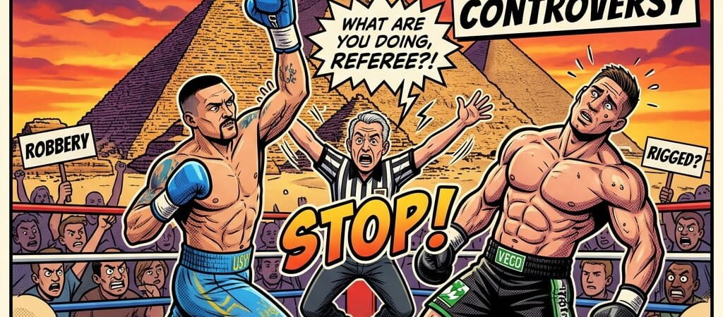 Oleksandr Usyk Retains Heavyweight Titles After Controversial Rico Verhoeven Stoppage