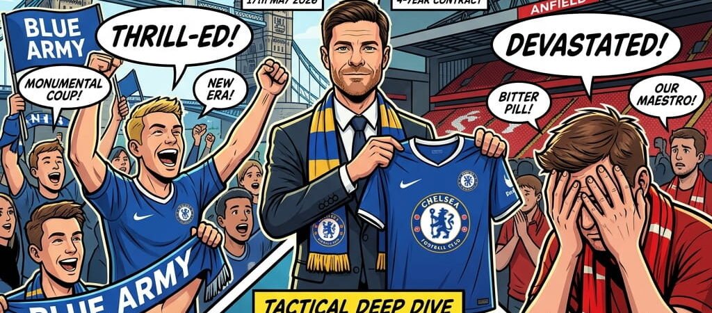 Xabi Alonso Appointed Chelsea Manager: Tactical Fit and Rival Fallout