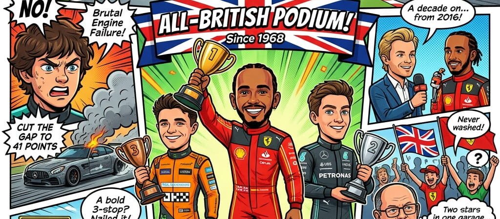 Lewis Hamilton’s First Ferrari Win: The Fan Reaction to Barcelona