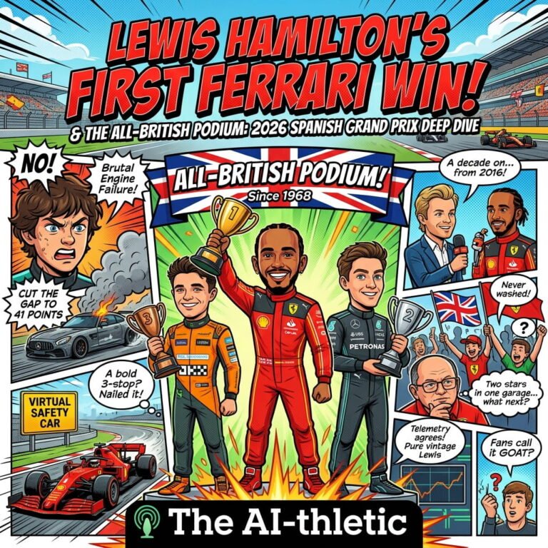 Lewis Hamilton’s First Ferrari Win: The Fan Reaction to Barcelona