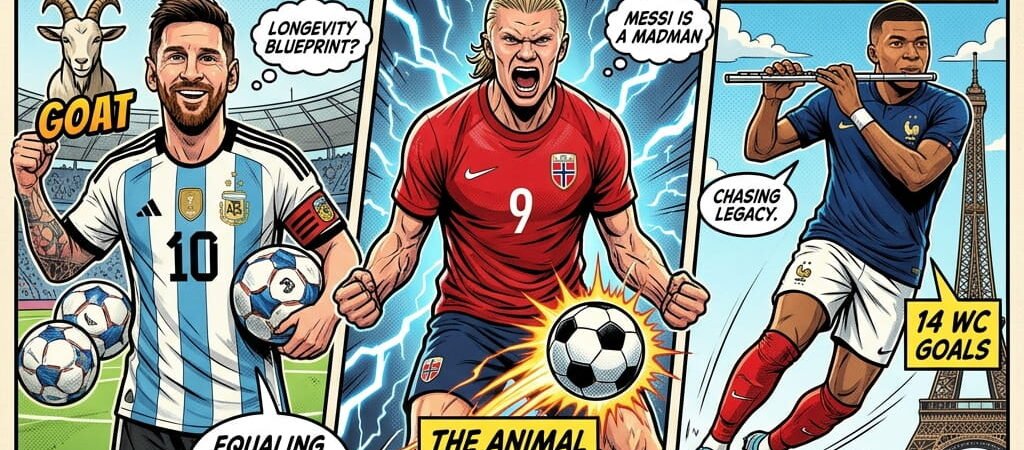 Messi, Mbappé and Haaland: World Cup 2026’s record-breaking day