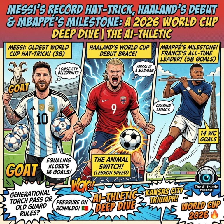 Messi, Mbappé and Haaland: World Cup 2026’s record-breaking day
