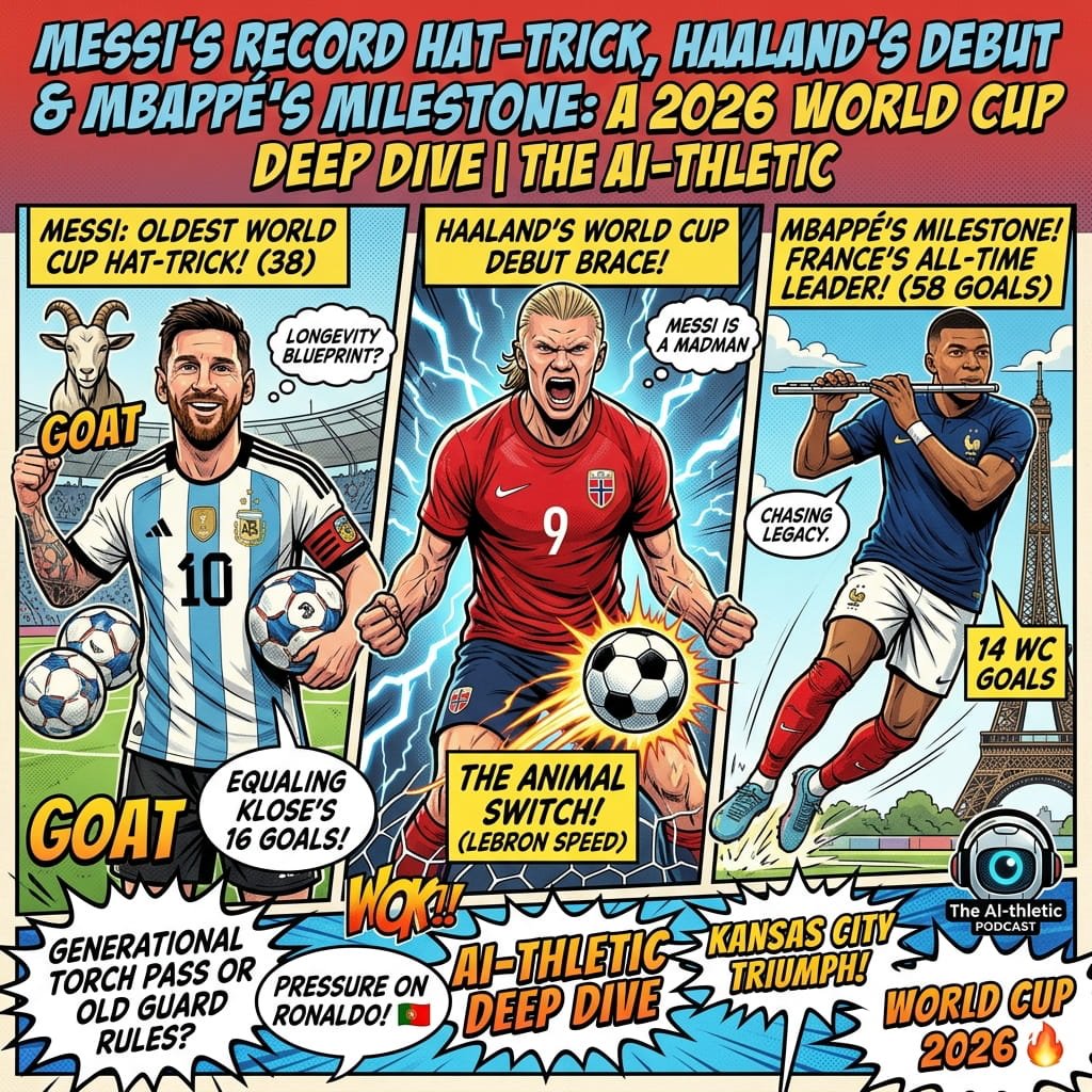 Messi, Mbappé and Haaland: World Cup 2026’s record-breaking day